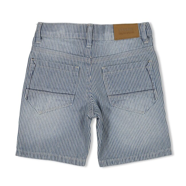 Short Denim Streep Indigo