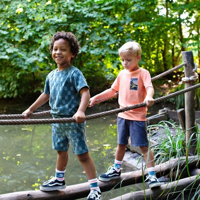 T-Shirt Ruit Badstof Lagoon Legends Petrol