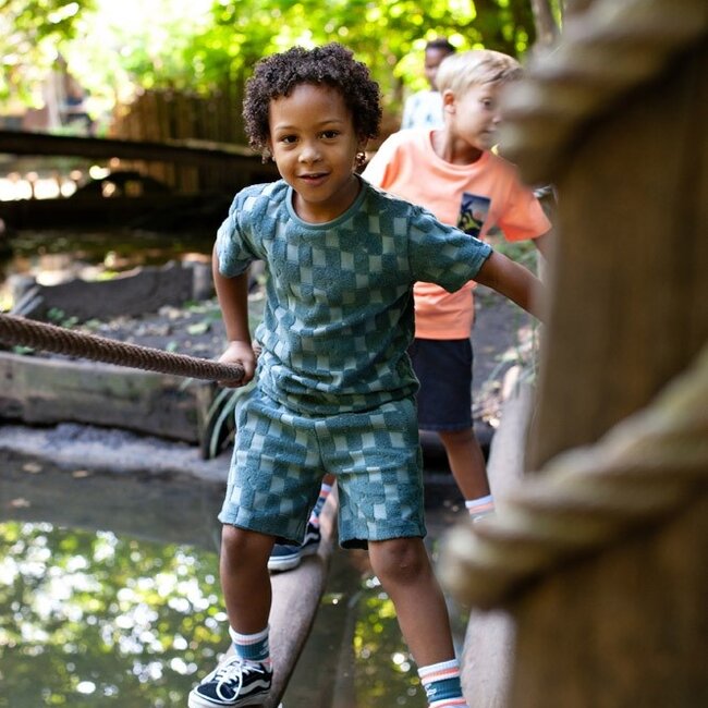 T-Shirt Ruit Badstof Lagoon Legends Petrol