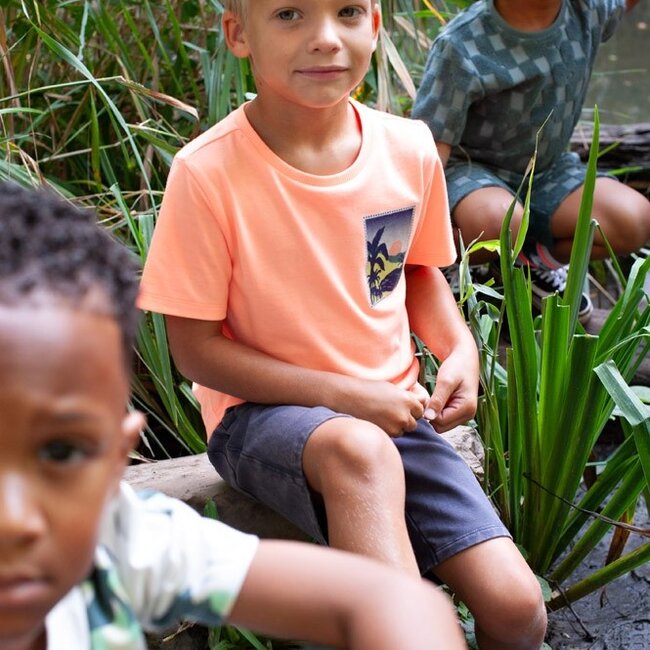 T-Shirt Lagoon Legends Neon Oranje