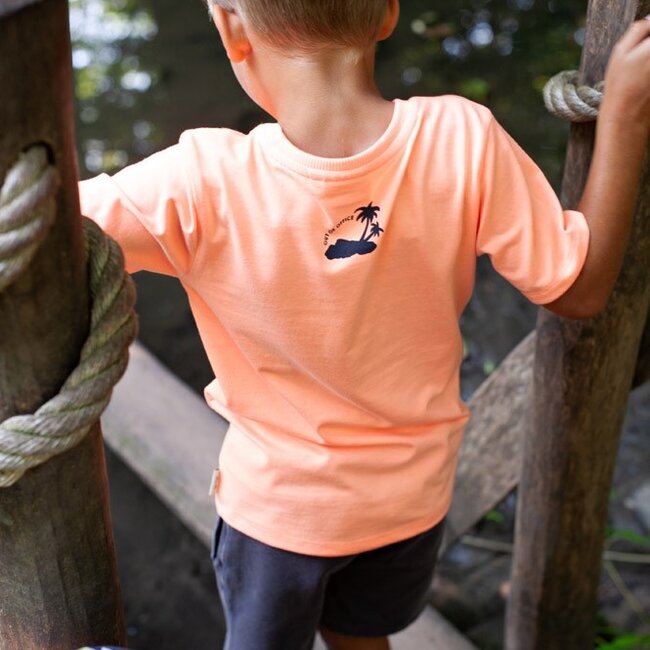 T-Shirt Lagoon Legends Neon Oranje