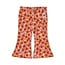 Flare Broek AOP Love Peace Aloha Perzik