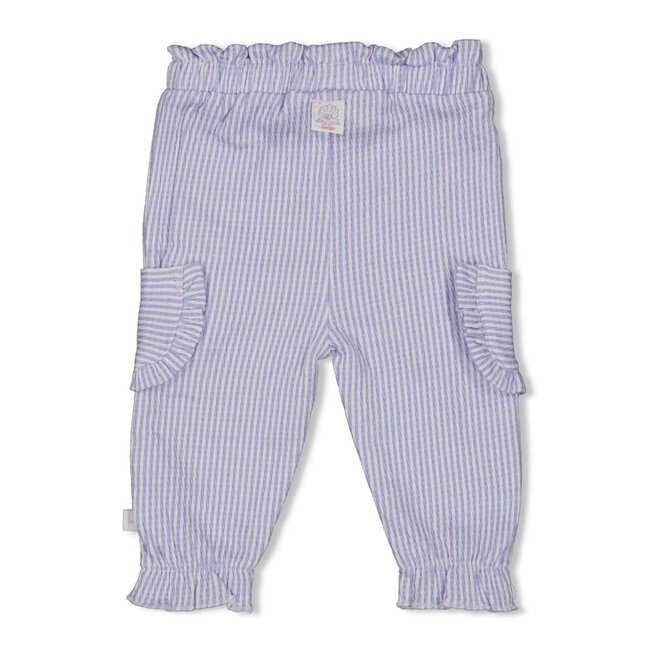 Broek Crinkle Streep Sea La Vie Lavendel