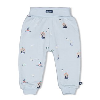 Feetje Broek AOP Seaside Happiness Blauw