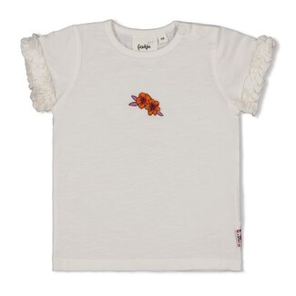 Feetje T-Shirt Love Peace Aloha Wit