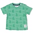 T-Shirt AOP Badstof Seaside Happiness Groen