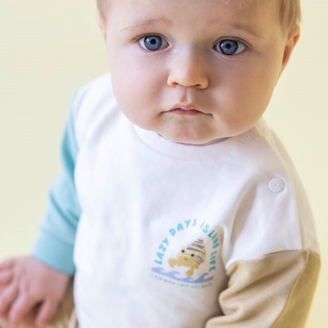 Sweater Relaxed Fit Lazy Days Offwhite