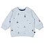 Sweater AOP Seaside Happiness Blauw