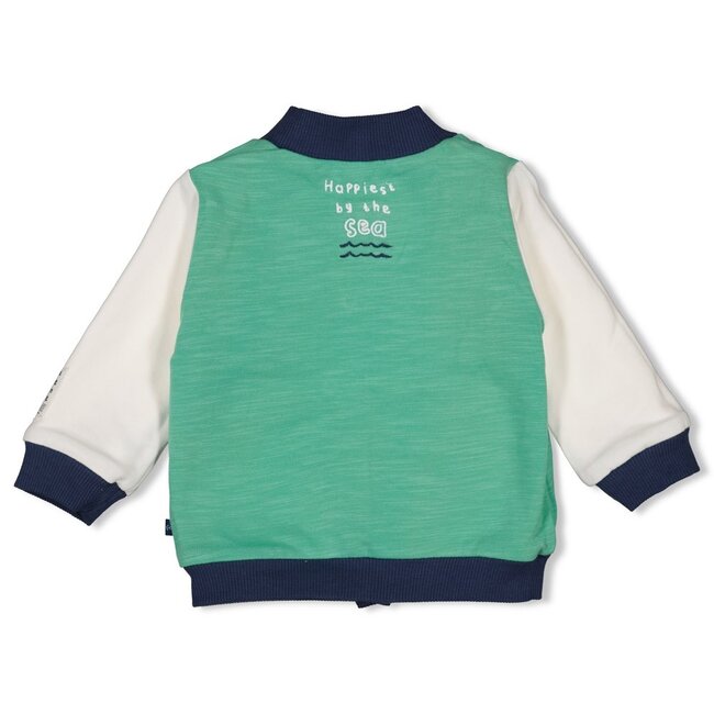 Omkeerbaar Bomberjack Seaside Happiness Indigo