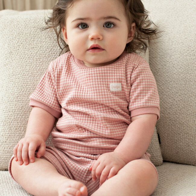 Shortama Wafel Mauve