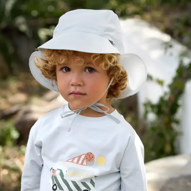 Zwemshirt Long Sleeve Ice Cream Truck Illusion Blue