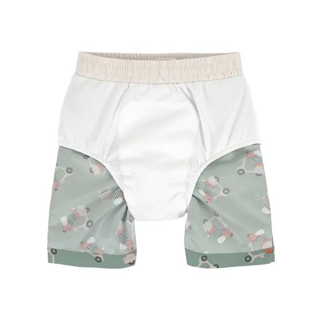 Zwemshort Scooter/Dog Green
