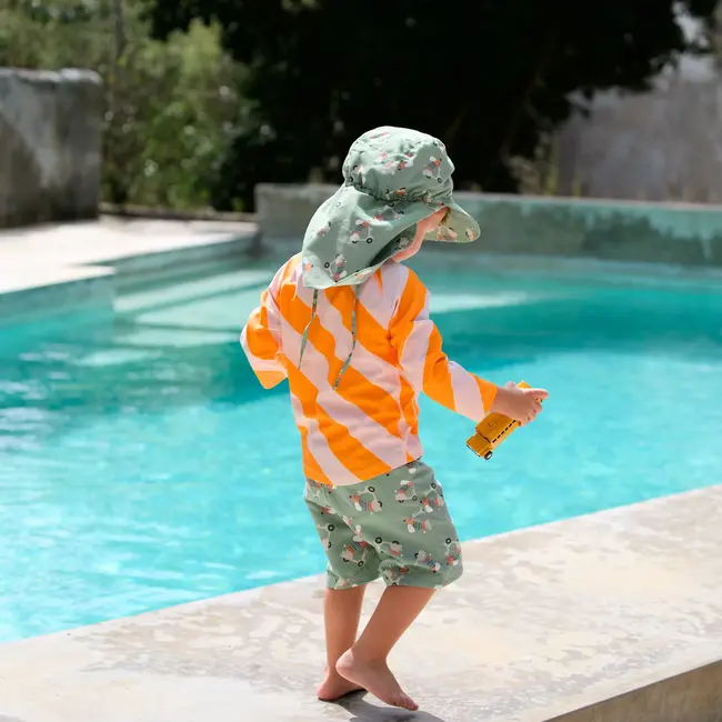 Zwemshort Scooter/Dog Green