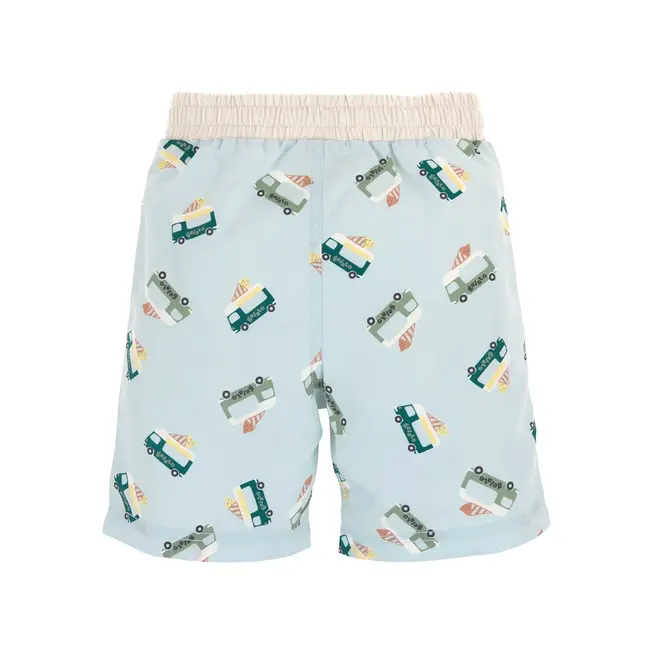 Zwemshort Ice Cream Truck Illusion Blue