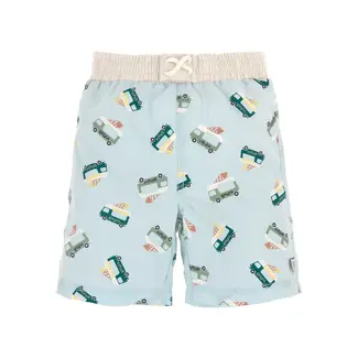 Lässig Zwemshort Ice Cream Truck Illusion Blue