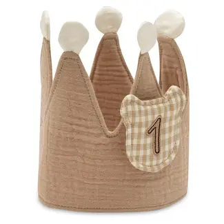 Jollein Verjaardagskroon Met Cijfers Teddy Bear