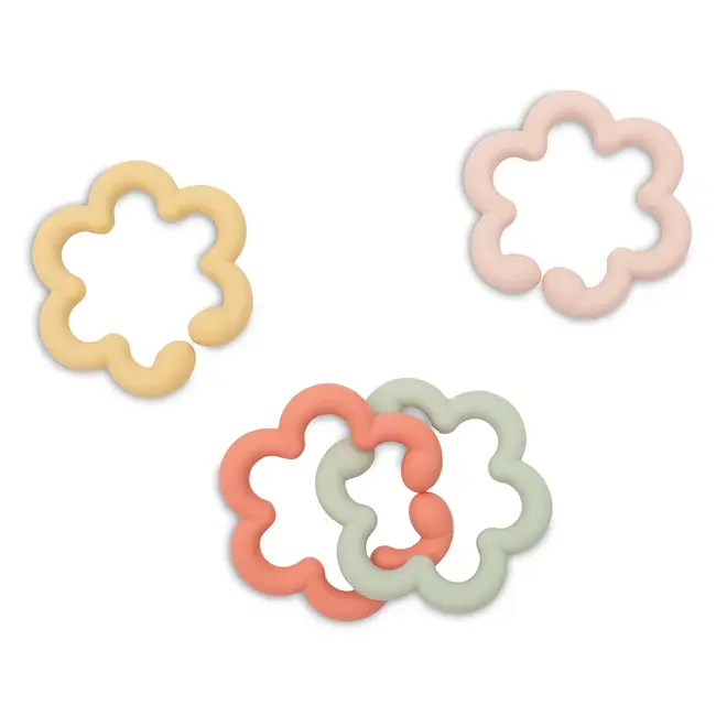 Speelgoed Ringen Siliconen Flowers