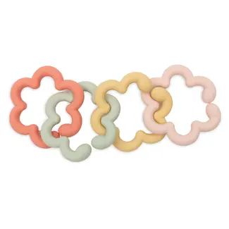 Jollein Speelgoed Ringen Siliconen Flowers