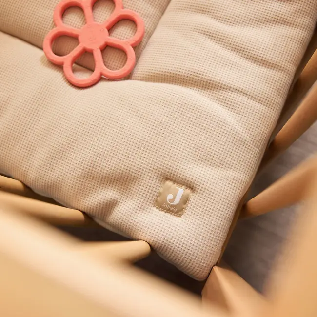 Bijtring Siliconen Flower Coral Rose