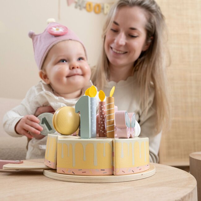 Verjaardagskroon Met Cijfers Roze