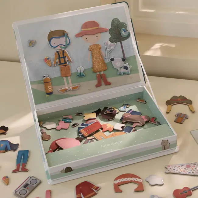 Magnetisch speelbord Jim & Rosa