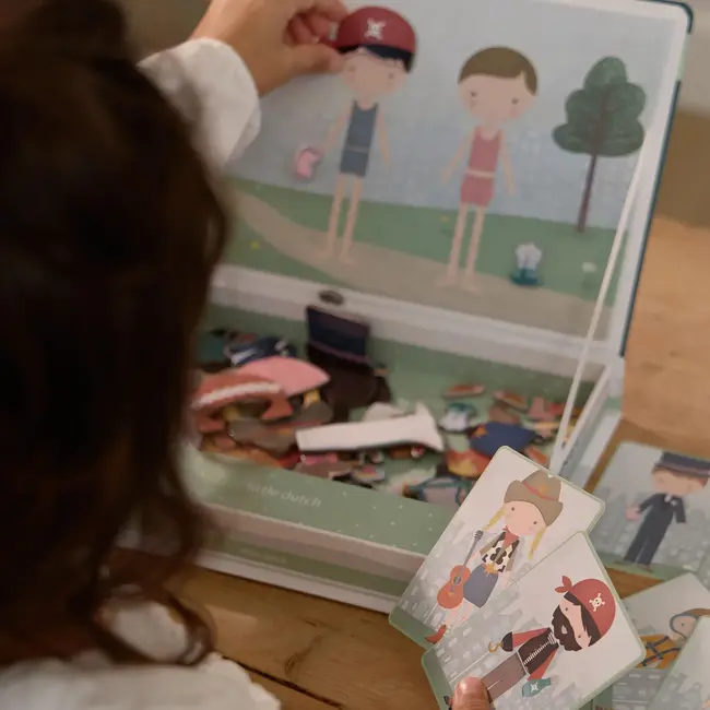 Magnetisch speelbord Jim & Rosa