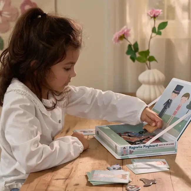 Magnetisch speelbord Jim & Rosa