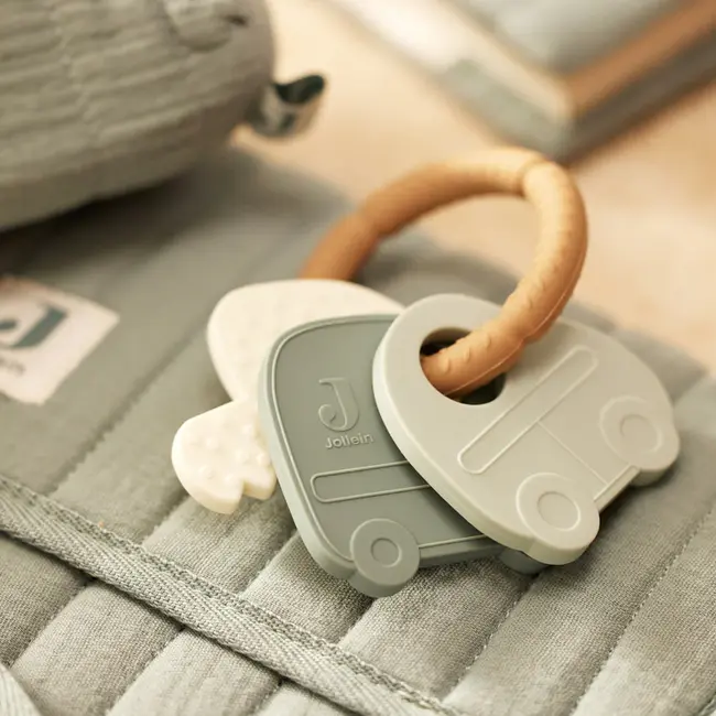 Siliconen Bijtring Sleutelbos On The Go