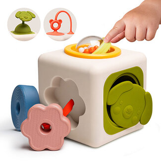 Taf Toys Peek & Play Siliconen Kubus