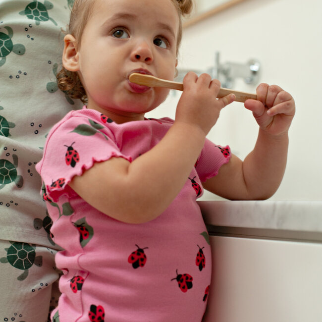 Pyjama Lily Ladybug Roze
