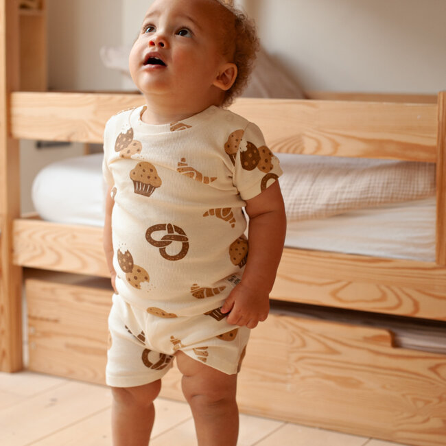 Pyjama Cosy Crumbs Offwhite