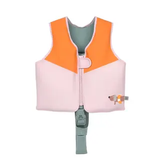 Lässig Zwemvest Pale Pink/Orange 2-3 Jaar