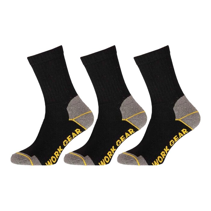 Apollo Katoenen Werksokken Work Gear 3-Pack