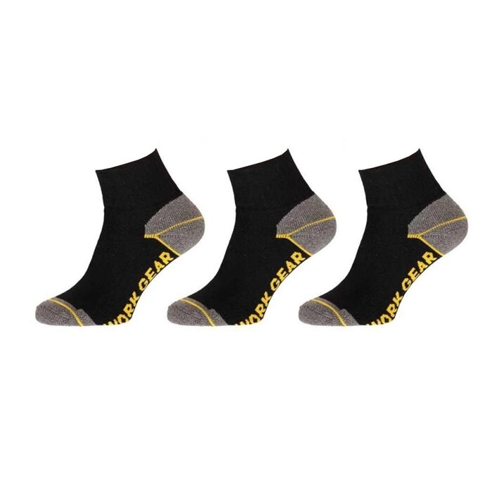 Apollo Quarter Werksokken Worker Gear 3-Pack
