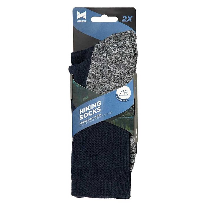 X-treme Coolmax Sportieve Wandelsokken Hiking 2-Pack