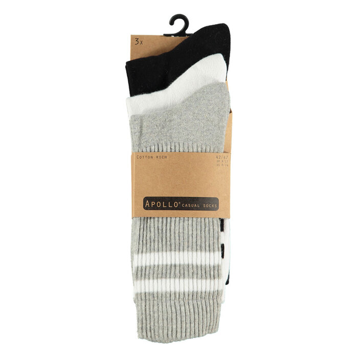 Apollo Basic Sportsokken 3-Pack