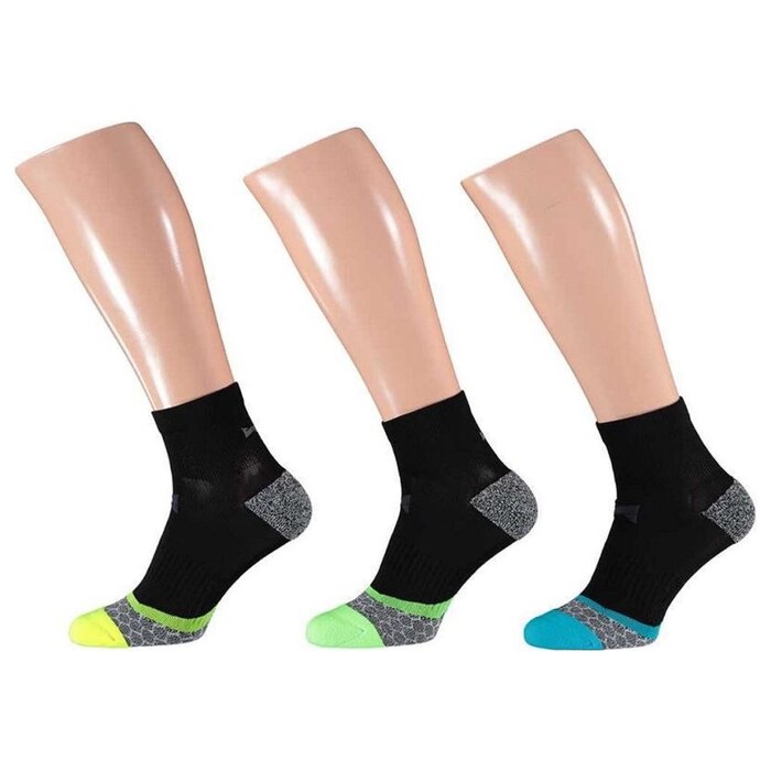 X-treme Quarter Sportsokken Running 3-Pack
