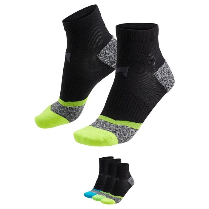 X-treme Quarter Sportsokken Running 3-Pack