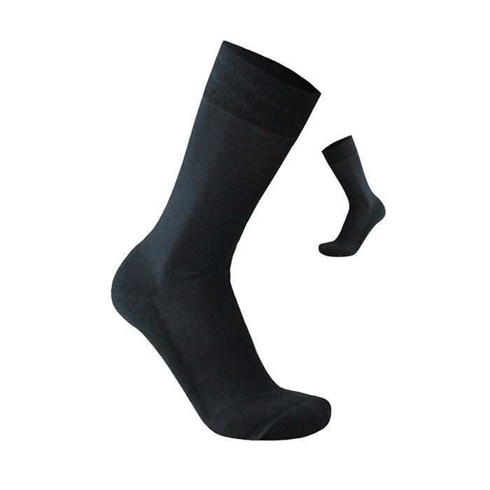 Soga Merino Wollen Sokken met Badstof Voetbed S13