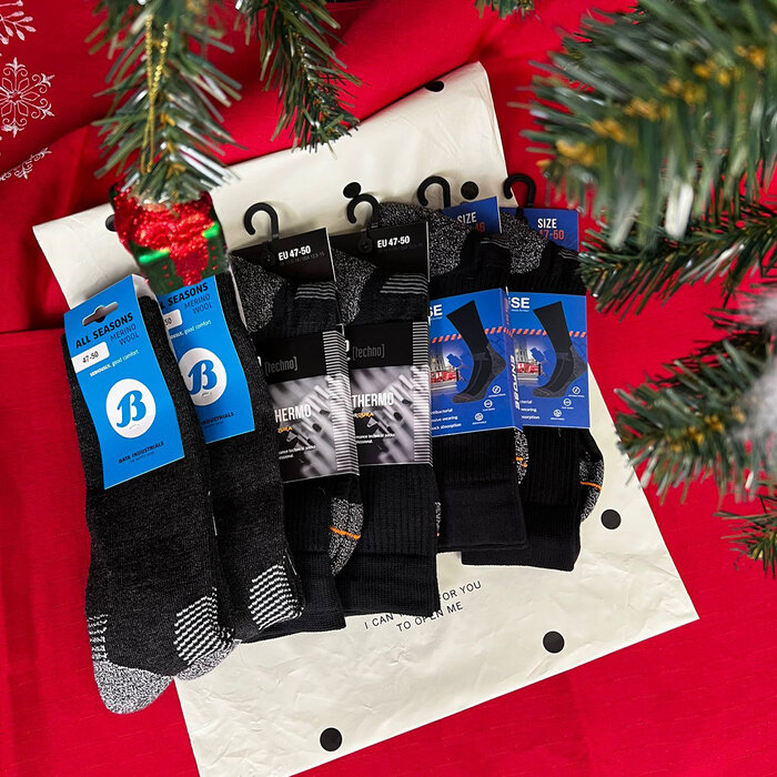 Werksokkenshop Werksokken Kerstpakket 2024