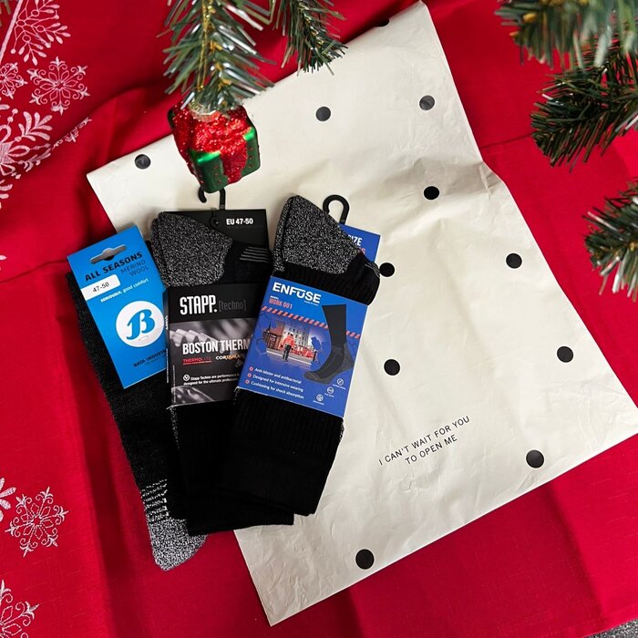 Werksokkenshop Werksokken Kerstpakket 2025