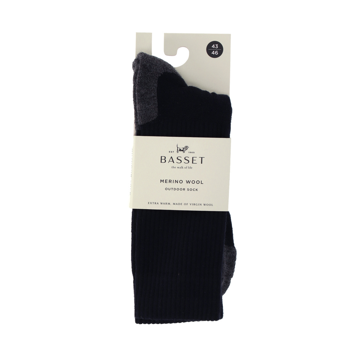 Basset Wandelsokken Merino Wol Unisex 31530
