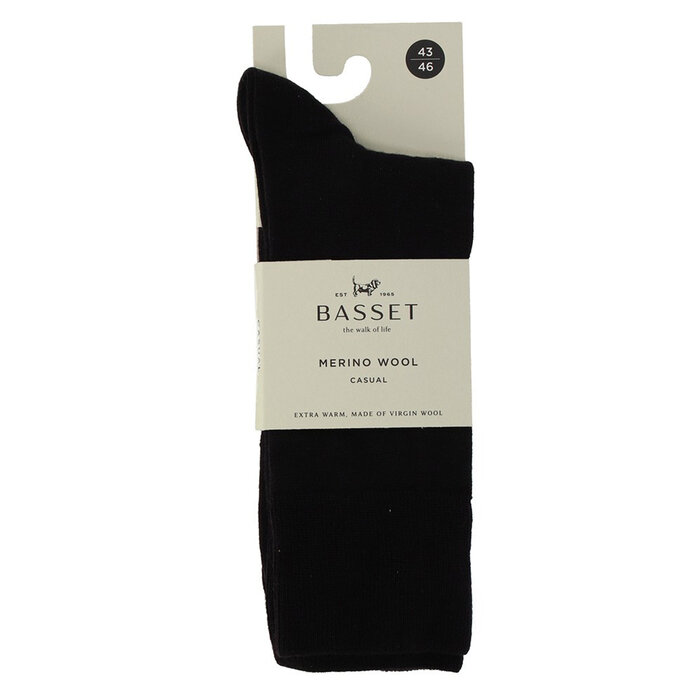 Basset Casual Merino Wollen Sokken 31500