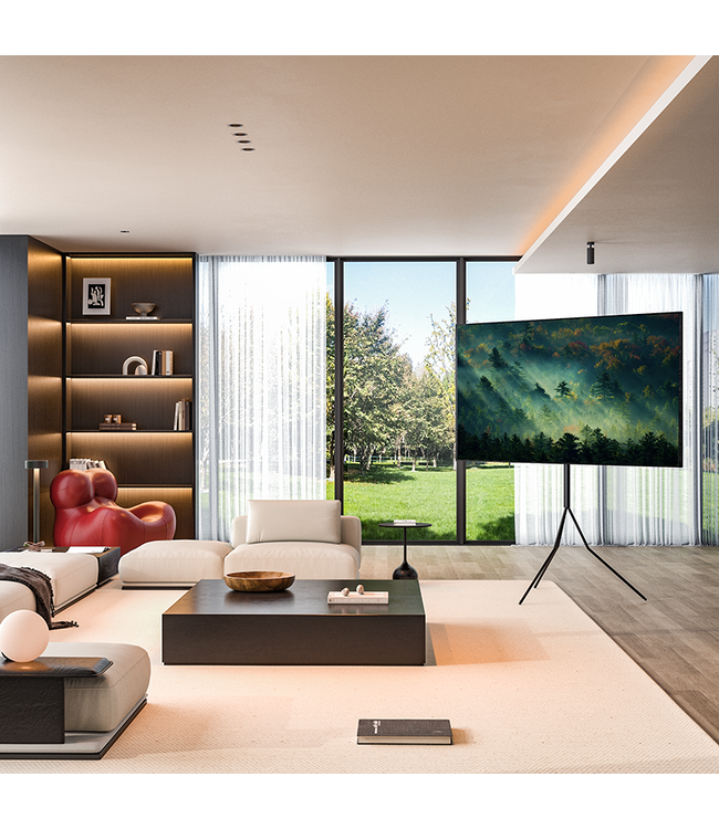 XTRARM Juno Tripod TV Ständer Schwarz