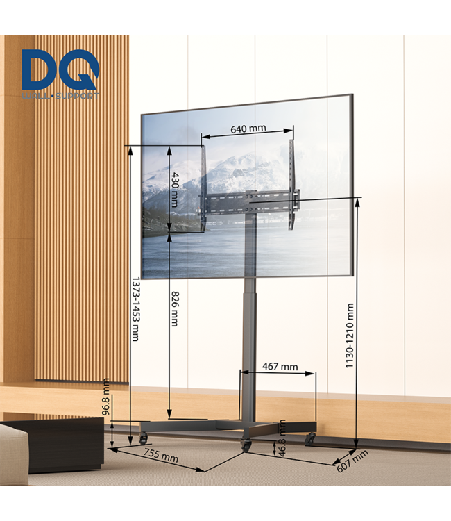 DQ WALL-SUPPORT Artem Mobiler TV Ständer