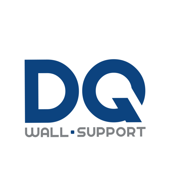 DQ Wall-Support Monitorarm Nika Argent - avec ressort à gaz