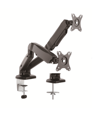 DQ Wall-Support Monitor Arm Aris Double Noir