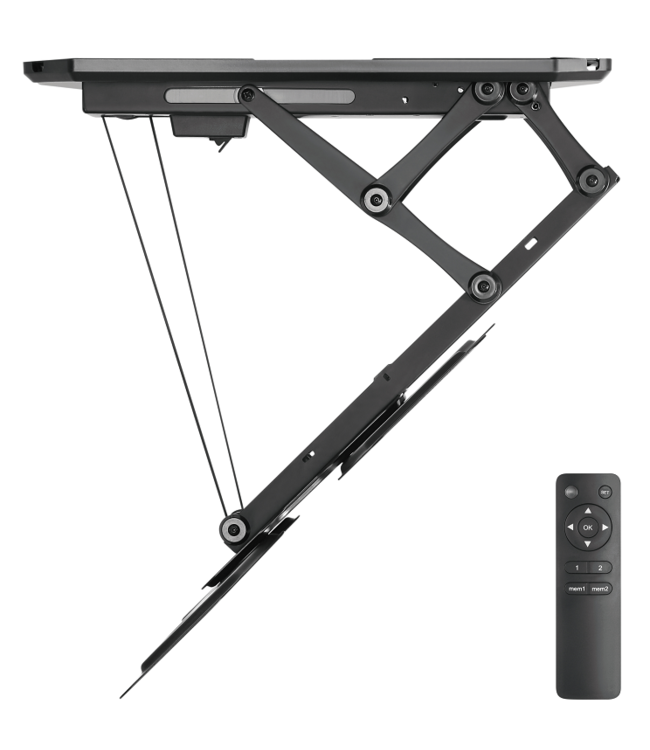 MyWall HL40ML motorisé - Support TV Plafond