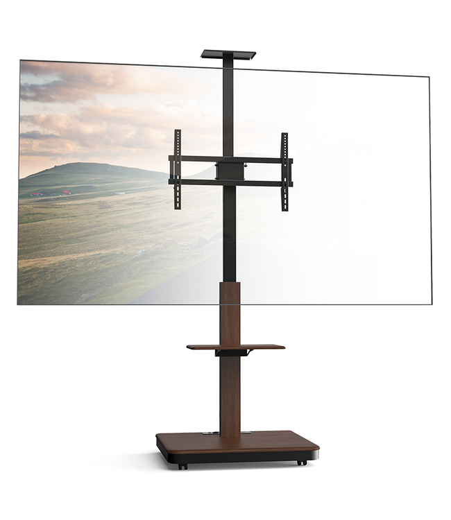 XTRARM Elite Noir/noyer - Pied de sol électrique sur roulettes