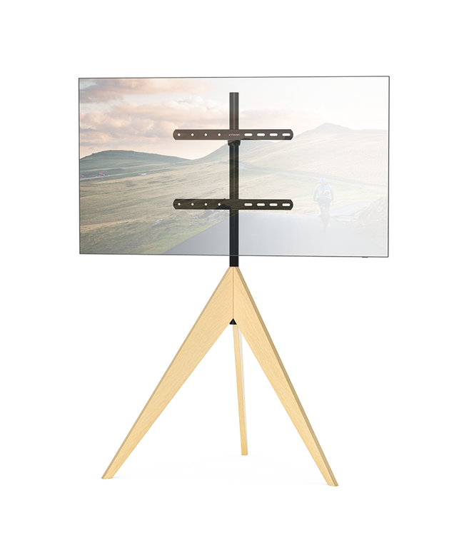 XTRARM Argo Tripod  Support pied TV bois d'hêtre